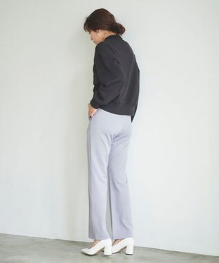 Feroux 【洗える】ロゴ刺繍裏毛 プルオーバー ネイビー系