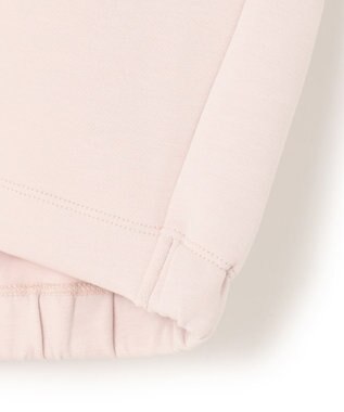 UNFILO BEAUTY FORM JERSEY キーネックプルオーバー ピンク