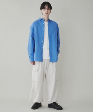 WEGO 【ユニセックス着用ITEM】トロミカーゴスラックス ライトベージュ