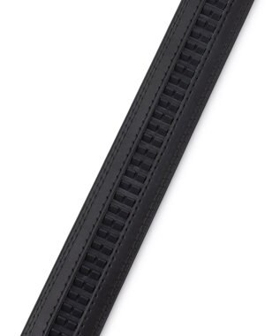 UNFILO MENS ホールレス ベルト ブラック