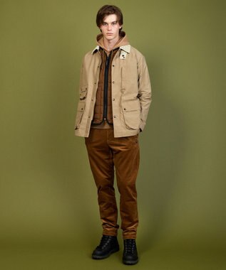 JOSEPH ABBOUD MOUNTAIN 【ストレッチ/ソフトタッチ/男女兼用】 ソフトコーデュロイ クライミング パンツ キャメル系