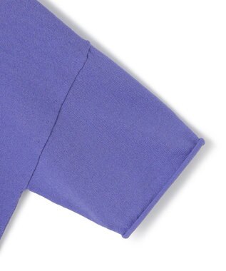 ICB L 【新色追加・接触冷感・UVカット・洗える】 ヴィスコースナイロンハイゲージ 半袖プルオーバー ブルーベリー系