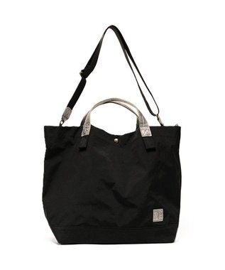 Regalo Felice 【軽量 / A4サイズ対応 / 2way】トート大 / REGALO BKSV(ブラック×シルバー)