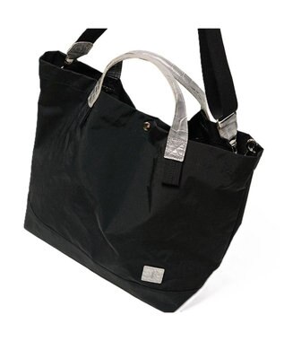 Regalo Felice 【軽量 / A4サイズ対応 / 2way】トート大 / REGALO BKSV(ブラック×シルバー)
