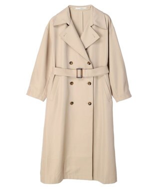 Green Parks ・ＥＬＥＮＣＡＲＥ　ＤＵＥ　コクーンスリーブトレンチコート Beige