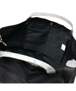 Regalo Felice 【軽量 / A4サイズ対応 / 2way】トート大 / REGALO BKSV(ブラック×シルバー)