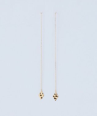 Phoebe 【K10】ロンバスカットアメリカンピアス ゴールド