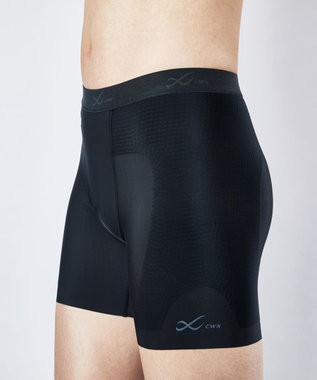 CW-X 【MEN】 CW-X 股関節サポート スパッツ 【大谷翔平愛用モデル】 下半身の軸がブレにくい 骨盤サポート 球技 陸上 ショート 2分丈 メンズ BCO101 /ワコール ブラック