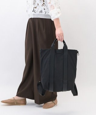 ACE BAGS & LUGGAGE W&.Day/Night レポ 2WAYトート A4サイズ 19171 ダブルアンドデイナイト ブラック