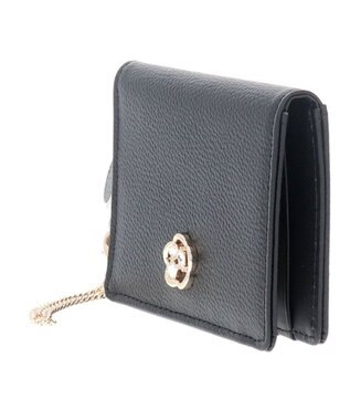 CLATHAS モマン リール付二面パスケース ブラック