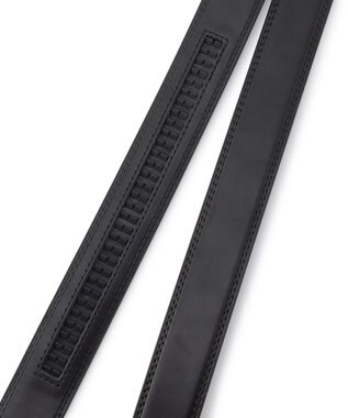 UNFILO MENS ホールレス ベルト ブラック