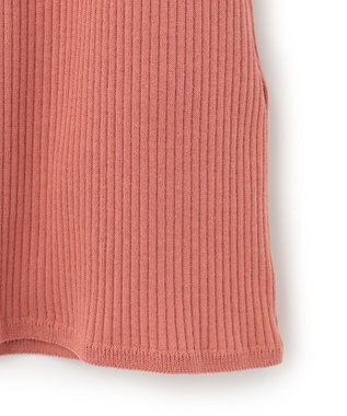 ICB 【洗える】４×２リブ プルオーバー サーモン系