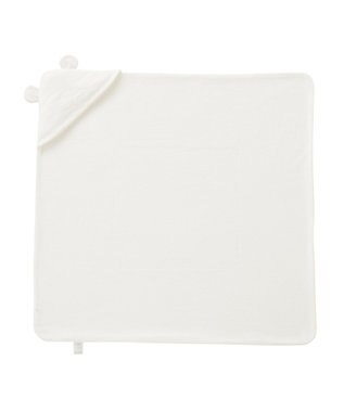 MIKI HOUSE HOT BISCUITS くま耳 アフガン 白