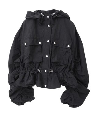 Green Parks ・ＳＵＧＡＲ　ＳＰＯＯＮ　ショートマウンテンパーカー Black