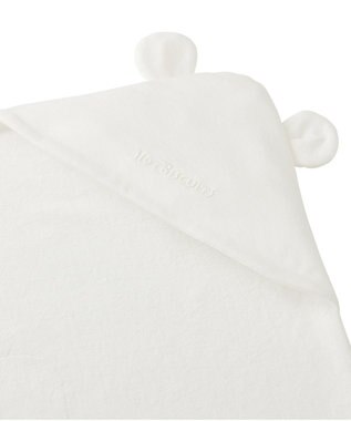 MIKI HOUSE HOT BISCUITS くま耳 アフガン 白