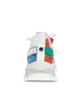 STEVE MADDEN MAX PRIDE メッシュスニーカー ホワイト