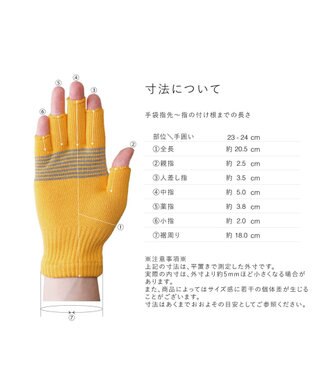 ORuKuBET 【UNISEX】ウォーキング・ランニンググローブ / CABOTO【温度調整/再帰反射素材使用・日本製】 イエロー