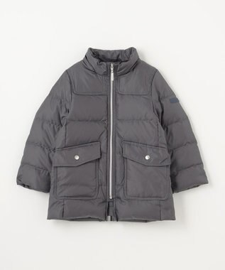 J.PRESS KIDS 【110-130cm】【撥水】50Dタフタ ダウンコート グレー系
