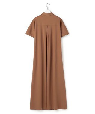 23区 【SLOW/一部店舗限定】ファンクショナル ポロ ワンピース アースブラウン