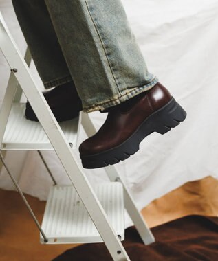 BONTRE 【BONTRE/ボントレ】厚底ストレッチミドルブーツ/40101-UA