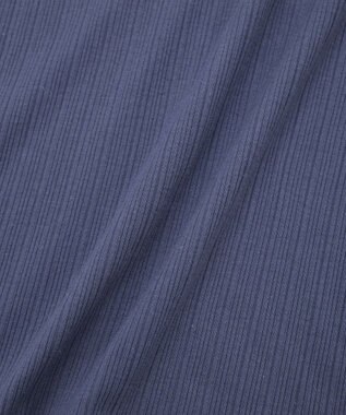 AMERICAN HOLIC リブ5分袖プルオーバー Navy