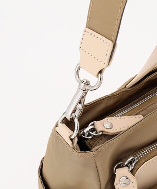 Y'SACCS ポリエステルツイル 2WAYトートバッグ ベージュ