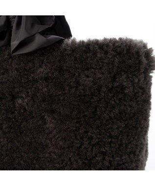 UNBILLION カシュカシュ cachecache / フリルハンドルボアトート GY