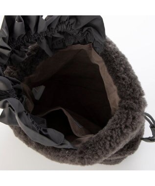 UNBILLION カシュカシュ cachecache / フリルハンドルボアトート GY