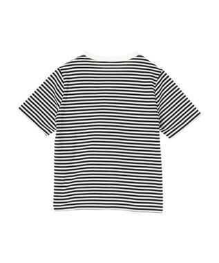 Green Parks 汗染み防止クルーネックＴシャツ Border