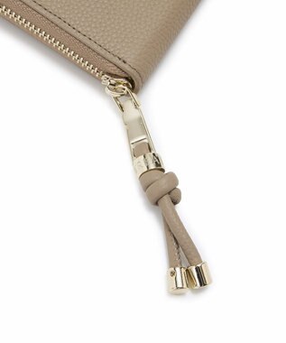 TOPKAPI 【新色追加】【TREASURE TOPKAPI】シュリンクレザー ラウンド 長財布 グレージュ