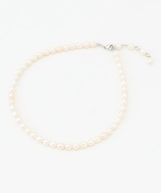 J.PRESS LADIES 淡水パール デザイン ネックレス ホワイト系