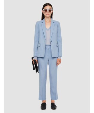 JOSEPH テーラリングクレープ　シングルブレストジャケット Faded Sky