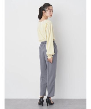 earth music&ecology スカラップブラウス Light Yellow