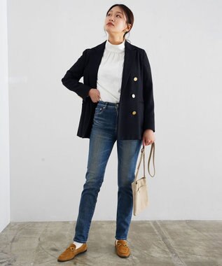 caqu slim straight ハイブリットストレッチストレートデニム 2years