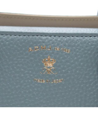 A.D.M.J. 【牛革】　スワロ付きミニトート(Dカン＋) CEMENT