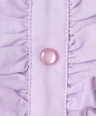 組曲 KIDS 【UVケア】【150-160㎝】バイカラー ワンピース ラベンダー