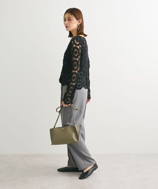 Green Parks ・ＳＵＧＡＲ　ＳＰＯＯＮ　クロシェフラワープルオーバー Black