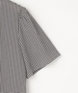 組曲 【先行予約】【WEB限定】サッカーギンガムチェック フロントフリルブラウス ホワイト系3