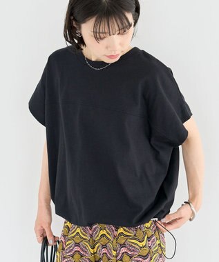 Green Parks 裾ドロストバルーンＴＥＥ Black