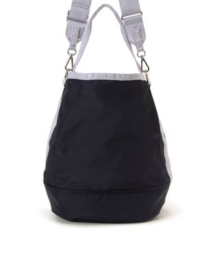 LeSportsac CONVERTIBLE BUCKET BAG/ディープシー/ソフトラベンダー ディープシー/ソフトラベンダー