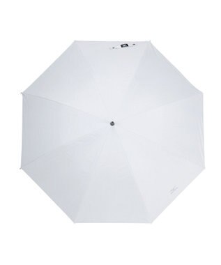 MOONBAT 【大きめ】MIZUNO メンズ 晴雨兼用日傘 長傘 RBロゴ 遮光 遮熱 UV ユニセックス ホワイト