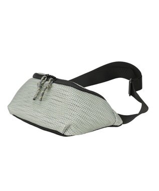 AMERICAN HOLIC 【2点SET】ポーチ付ダブルメッシュウエストポーチ Gray