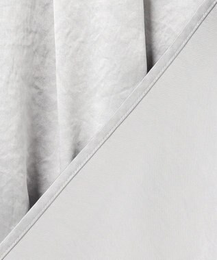 uncrave アセテートヴィンテージサテン ミドルシャツ シルバー