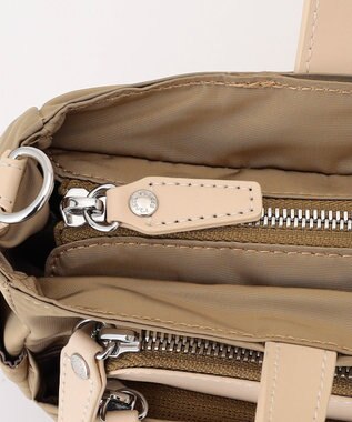 Y'SACCS ポリエステルツイル 2WAYトートバッグ ベージュ