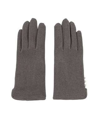 UNBILLION カシュネ cache nez / パールビーズ付きジャージー手袋