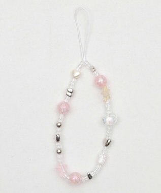 WEGO ビーズストラップキーホルダーG 柄4