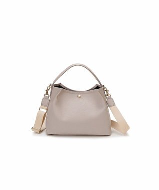 TOPKAPI 【Breath TOPKAPI】SCOTCH GRAIN スコッチグレイン ワンハンドル ショルダー付き ハンドバッグ サンドグレー