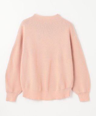 ANY 【洗濯機可能/8色展開】ソフトタッチポリエステルニット ピンク