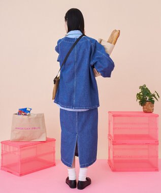 AMERICAN HOLIC 【PENNEY'S】デニムワークスカート Indigo