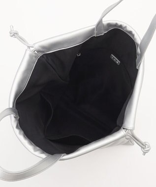 ICB 【2WAY】ドロストトートショルダー シルバー